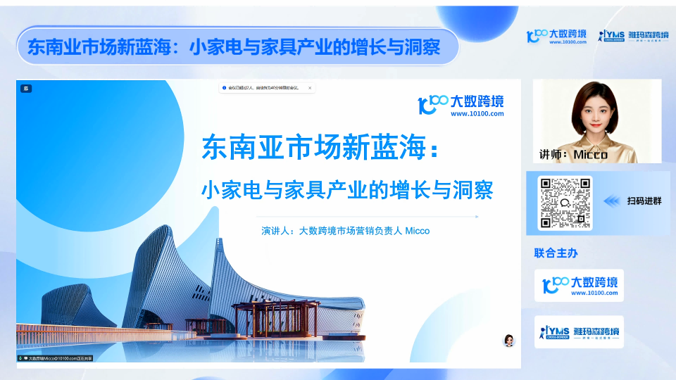 东南亚市场新蓝海：小家电与家具产业的增长与洞察